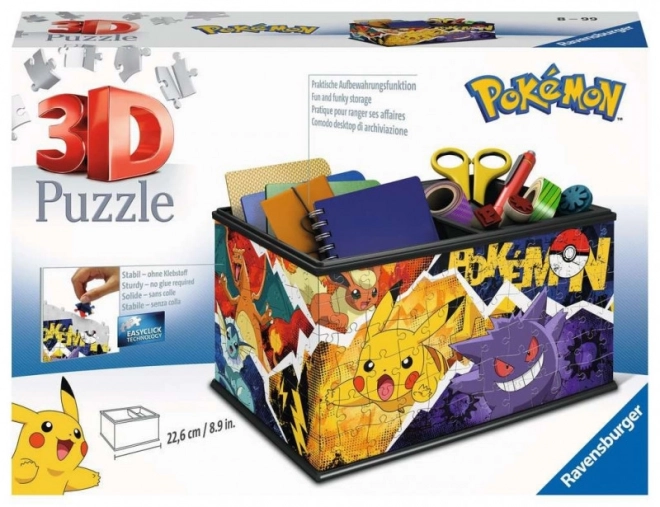 Puzzle 3D Pokemon Jewelry Box