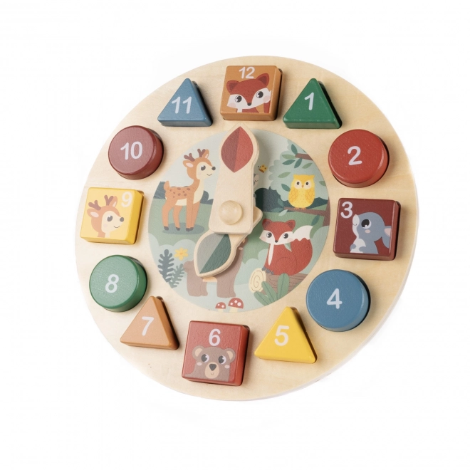 Wooden Activity Clock