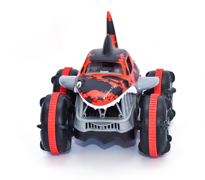 Amphibious Shark Remote Control Car - Red