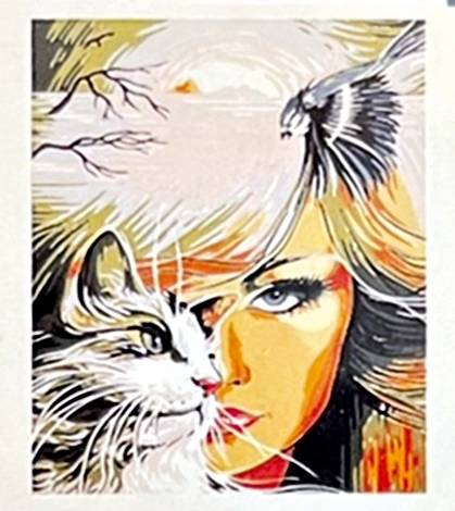 Diamond Painting Cat Gaze 30x40cm