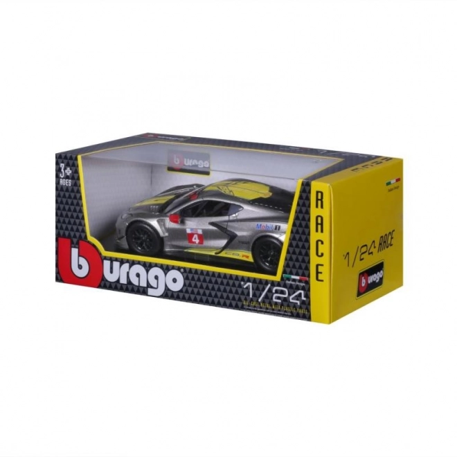 Bburago Racing 2020 Chevrolet Corvette C8R Model Car