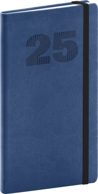 Vivella Top Pocket Diary 2025 Blue