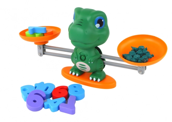 Educational Dinosaur Math Balance Game