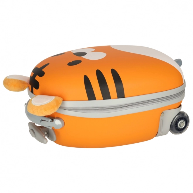 Children's Travel Suitcase With Wheels Tiger