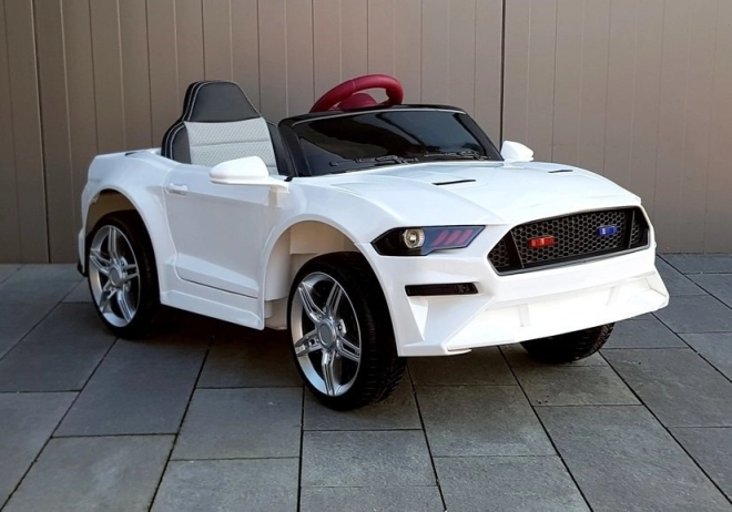 Electric Kids Ride-On Car White