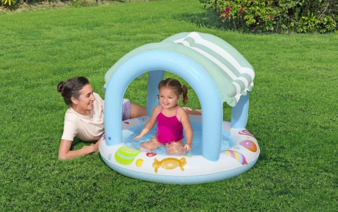 Inflatable Canopy Pool Pączuś by Bestway