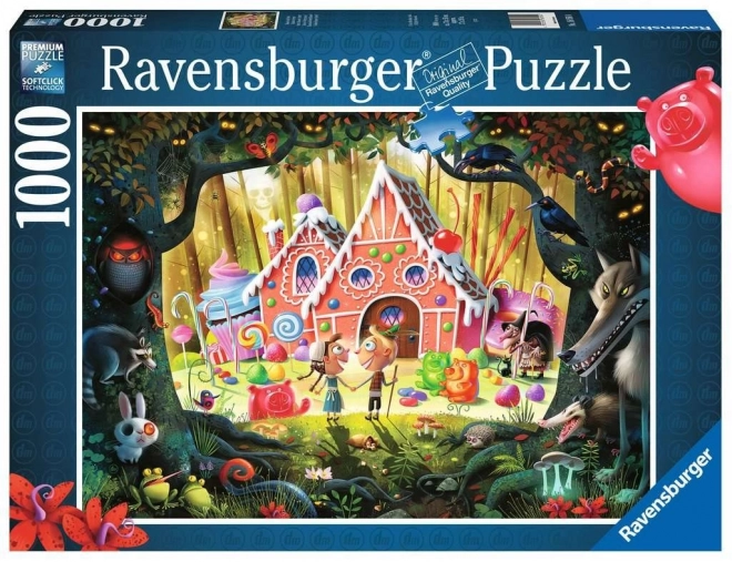 Ravensburger Hansel and Gretel Gingerbread House Puzzle 1000 Pieces