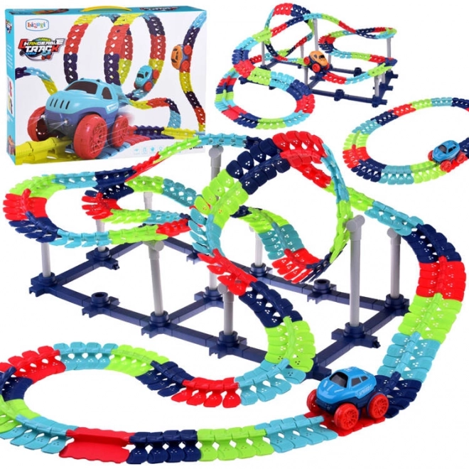 Flexible Car Race Track with Car Set