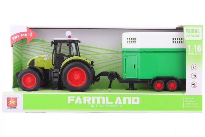 Tractor with Horse Trailer Battery Operated