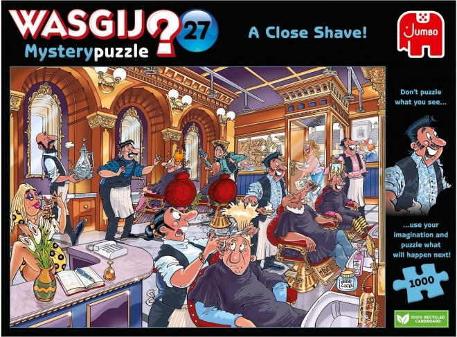 Wasgij Mystery Puzzle 27: The Shave 1000 Pieces