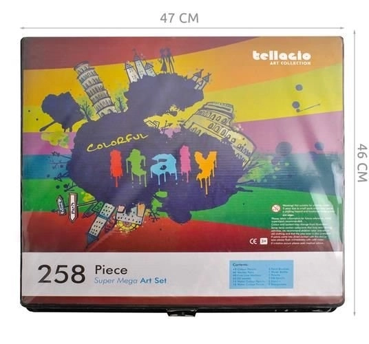 Complete Painting Set with 288 Pieces