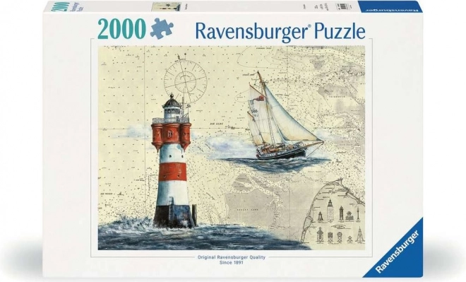 Ravensburger Romantic Lighthouse 2000 Piece Puzzle