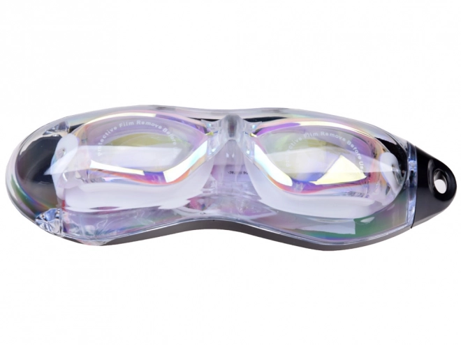 Swimming Goggles Set with Ear and Nose Plugs