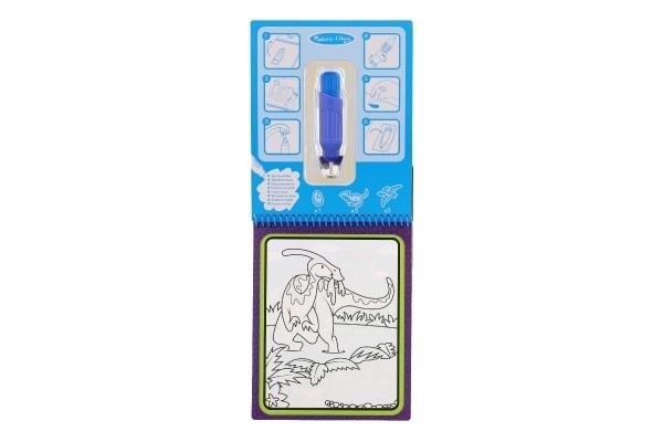 Magic Water Painting Dino Coloring Book with Brush