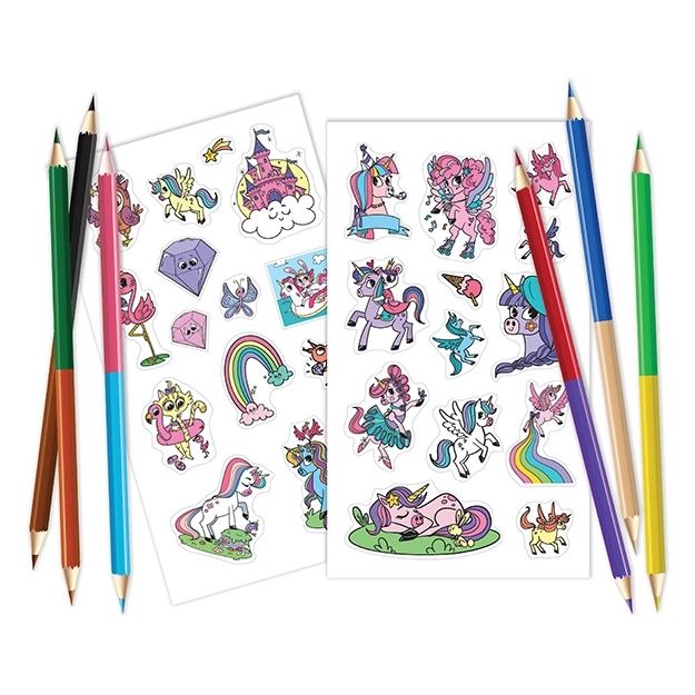 My Travel Coloring Book Unicorns