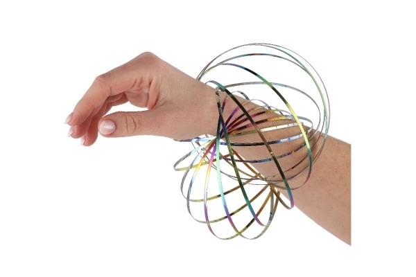 Magic Metallic Rainbow Spiral Toy