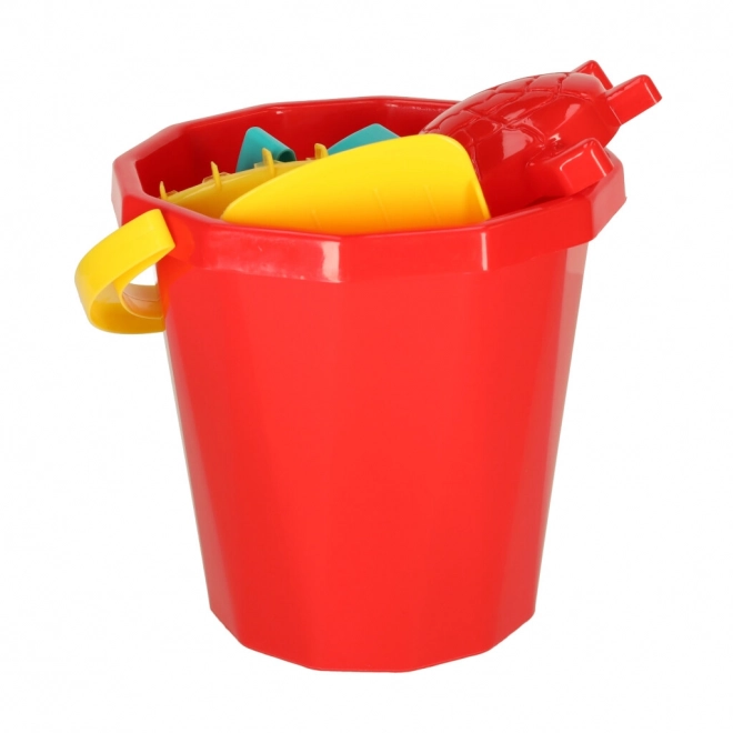 Sand Toy Set with Bucket and Molds