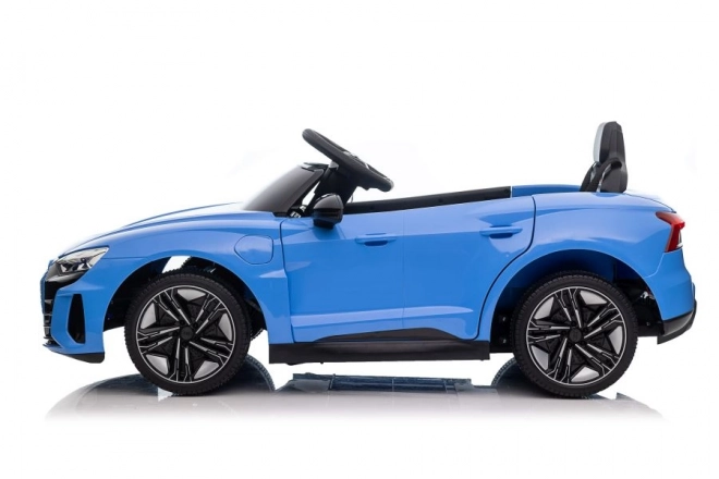 Battery-Powered Audi E-Tron GT Blue Ride-On Car