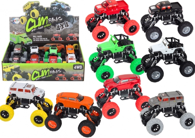 4x4 Climbing Off-Road Vehicle with Shock Absorbers