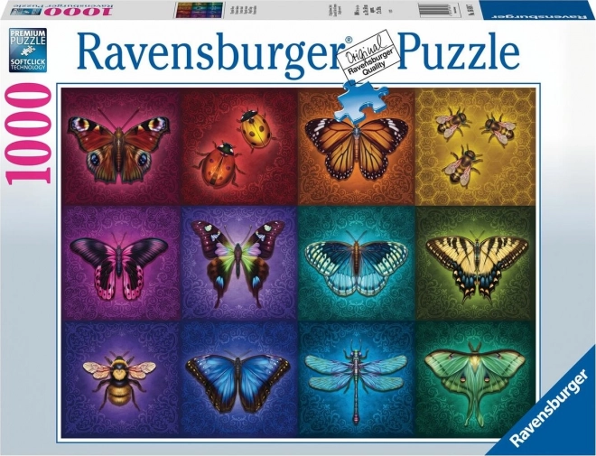 Beautiful Winged Insects Puzzle 1000 Pieces