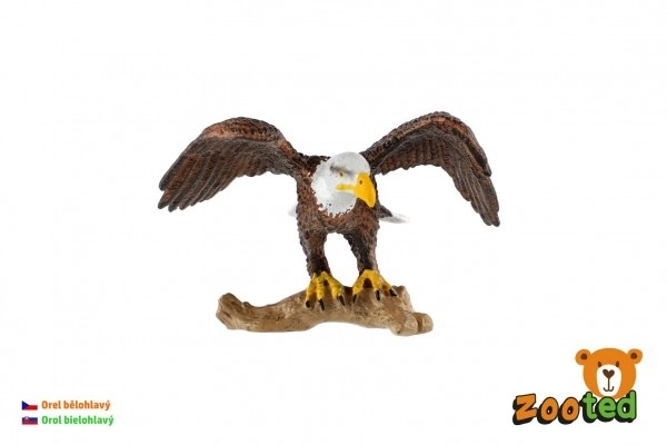 Bald Eagle Plastic Figure 8cm