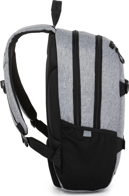 Sport Backpack With Pencil Case OXY Sport Grey Melange