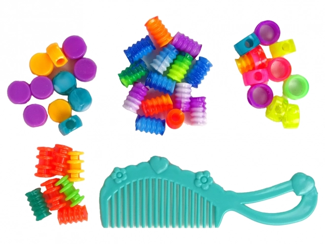 Hair Braiding Set with Beads