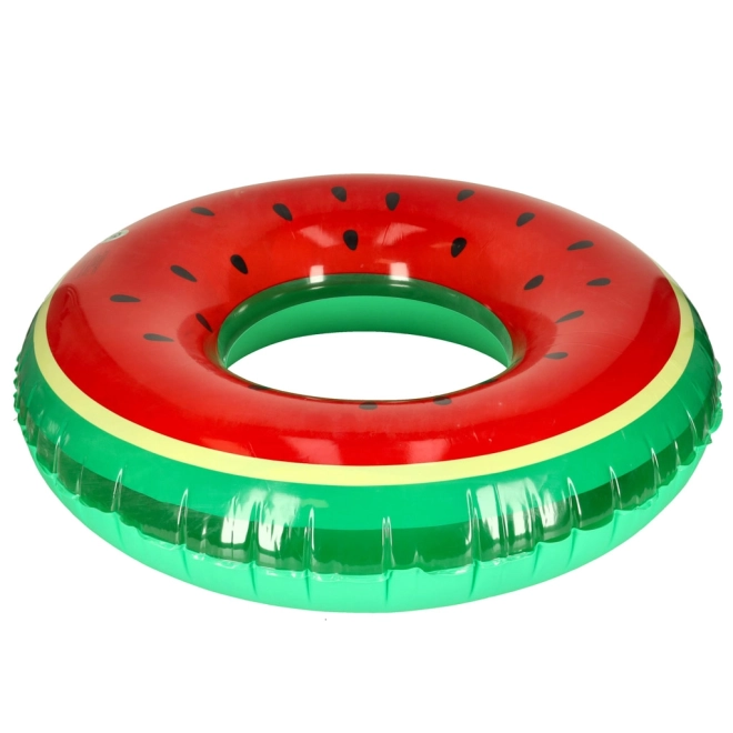 Large Inflatable Watermelon Swimming Ring – 110 cm