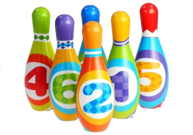 Bowling Set with Numbers for Kids