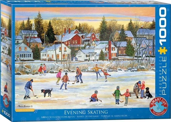 Evening Skating Puzzle by Eurographics - 1000 Pieces