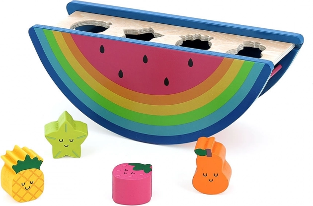 Wooden Shape Sorter Watermelon by Andy Westface