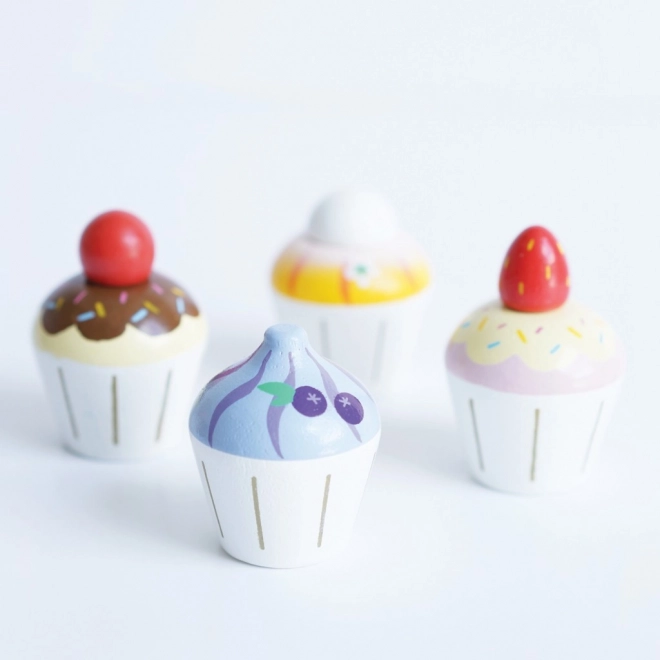 Le Toy Van Wooden Cupcake Set