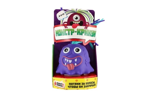 Monster Toy with Suction Cup and Lights