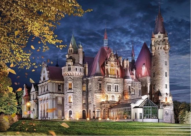 Cherry Pazzi Castle Mošna Puzzle 1000 Pieces