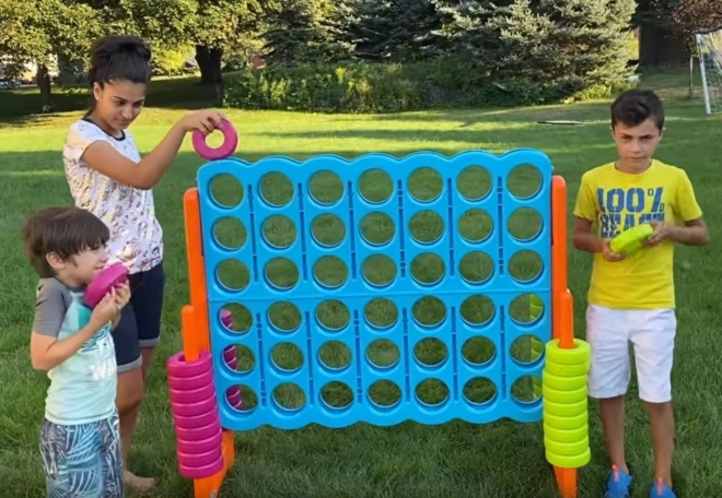 Feber Mega 4 Strategisches Spiel für den Garten