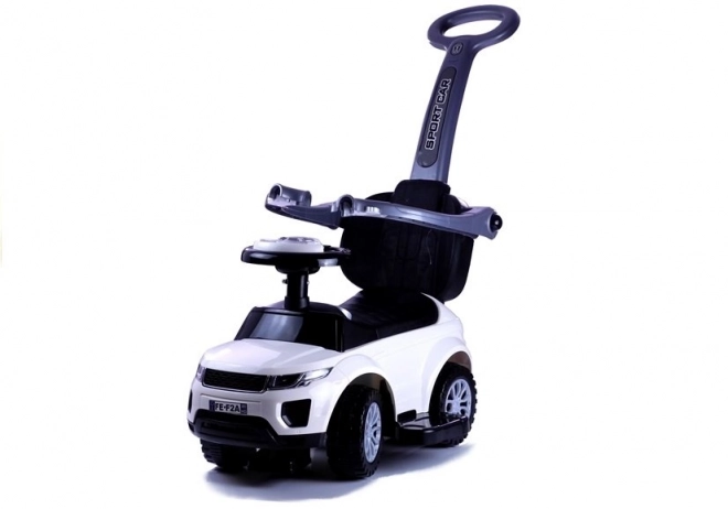 Ride-On Push Walker Sport Car White