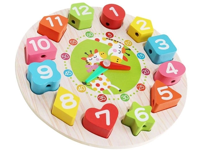 Wooden Educational Clock Toy