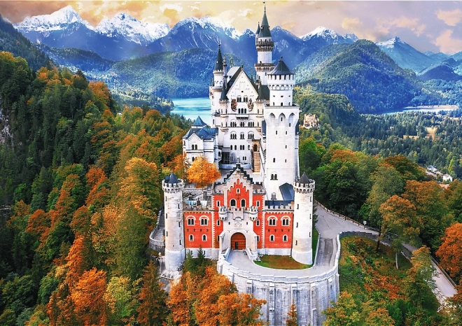 Premium Plus Photo Odyssey Neuschwanstein Castle Puzzle 1000 Pieces