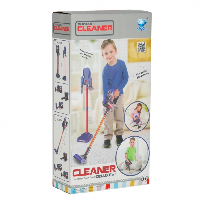 Children's vacuum cleaner with suction function 3in1