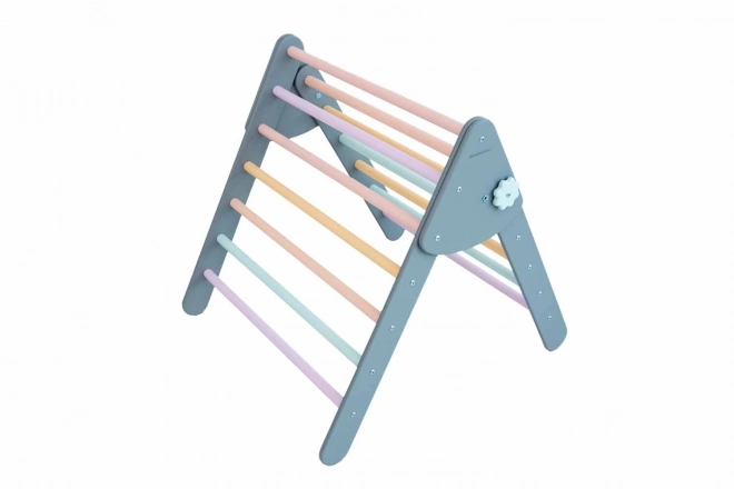 Montessori Climbing Triangle Large Grey Pastel