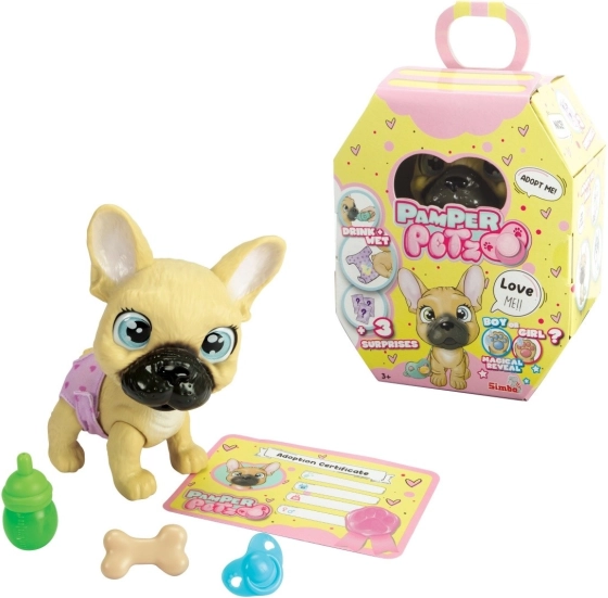 Pamper Petz figura – francia bulldog kutyus