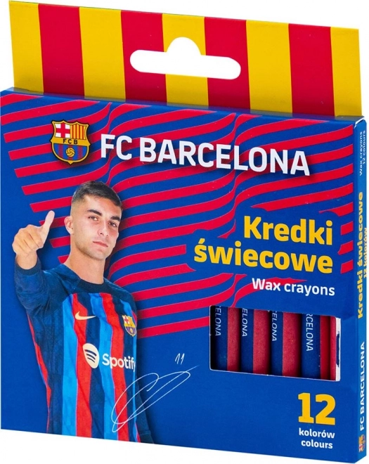 Crayons FC Barcelona Set