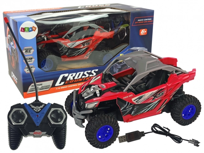 Remote Control Cross Country Car - Red