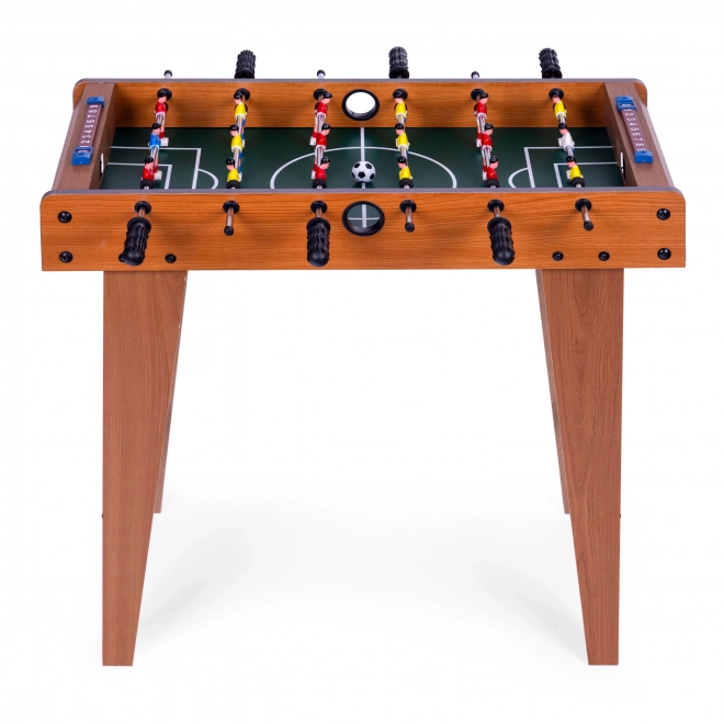 wooden tabletop foosball game ecotoys