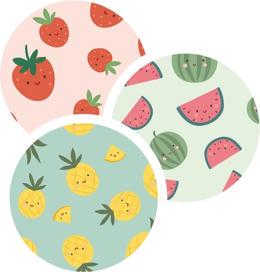 Vilac Set of 3 Suitcases with Fruit Motifs