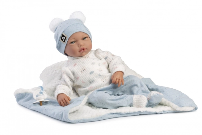 Realistic Baby Doll with Soft Fabric Body