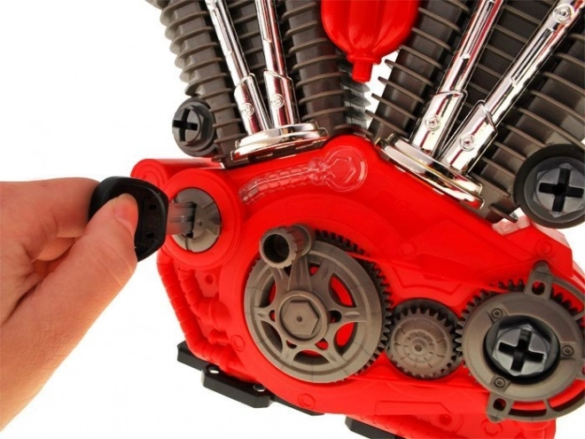 Toy Engine for Young Mechanics