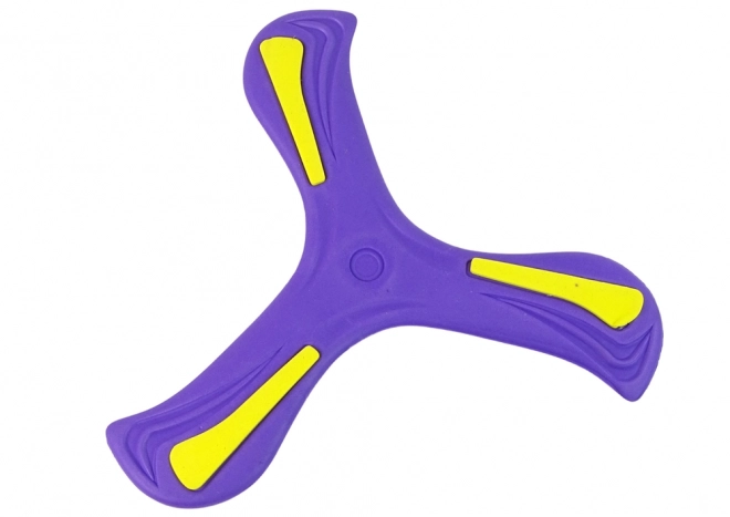 Flying Boomerang Disc Purple for Kids