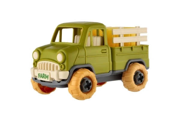 Screwable Plastic Truck Toy with Screwdriver