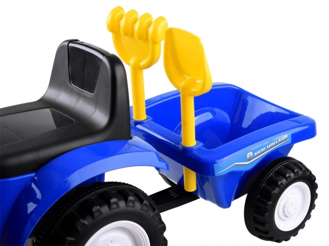 New Holland Ride-On Tractor with Trailer